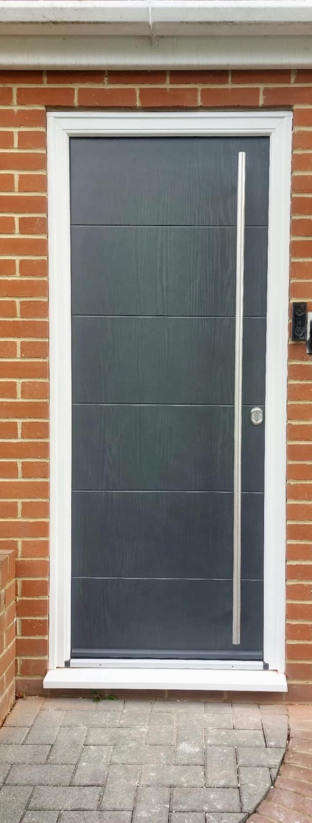 Grey Front Door
