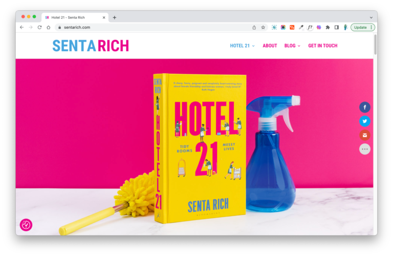 SentaRich home screen 768x500