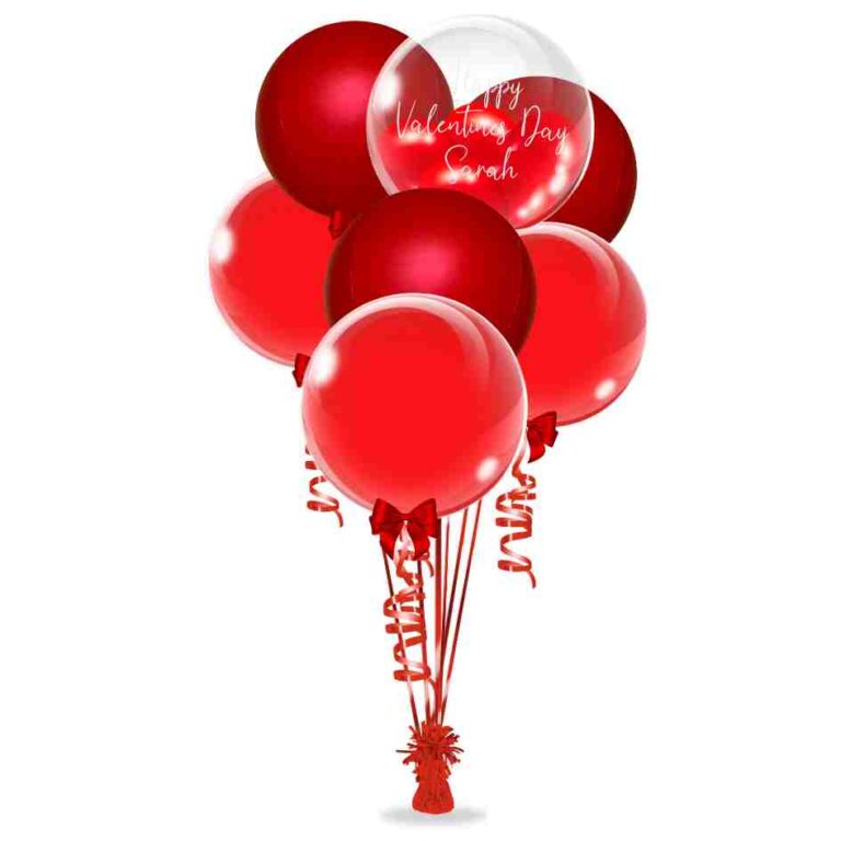 Valentines special red zingalloon bubble and orb mix 768x768